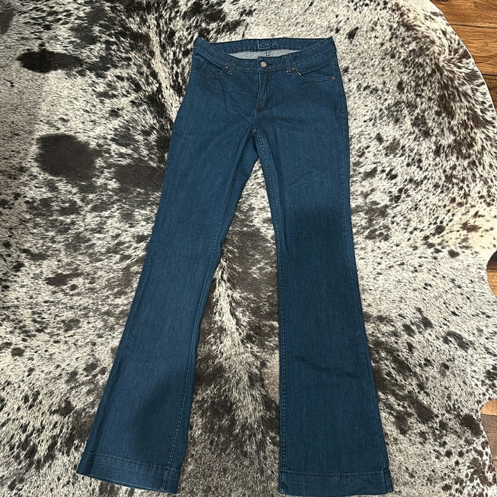 Kimes Ranch Women's Boot Cut Jeans - Dark Blue